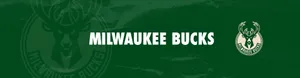 The Iconic Logo Of The Milwaukee Bucks Basketball Team Wallpaper