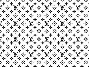 The Iconic Louis Vuitton Signature Pattern Wallpaper