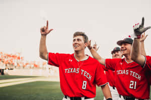 The Iconic Mask Of The Texas Tech Raider Wallpaper