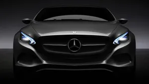 The Iconic Mercedes Black Sleek Design Wallpaper