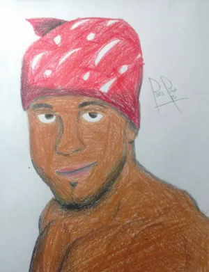 The Iconic Pose Of Ricardo Milos Wallpaper