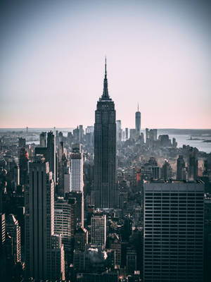 The Iconic Skyscrapers Of New York City Wallpaper