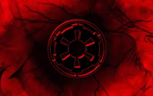 The Iconic Star Wars Empire Logo Wallpaper