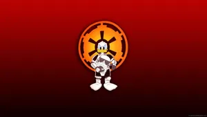 The Iconic Star Wars Empire Logo Wallpaper