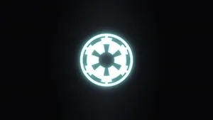 The Iconic Star Wars Empire Logo Wallpaper