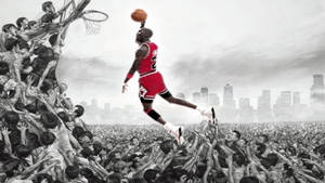 The Iconic Style Of Jordan Shoes Wallpaper