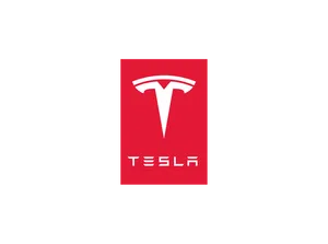 The Iconic Tesla Logo In 4k Resolution. Wallpaper