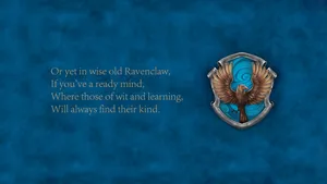 The Illustrious Ravenclaw House Of Hogwarts Wallpaper