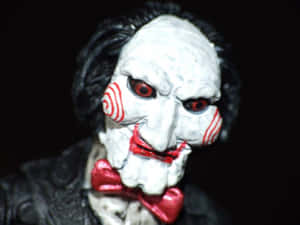 The Infamous Jigsaw Killer From The Saw Franchise Wallpaper