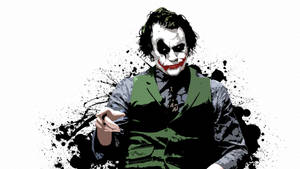 The Infamous Villain From The Dark Knight, The Joker. Wallpaper