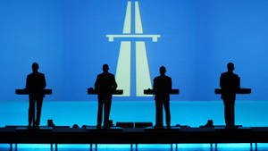 The Influential German Band Kraftwerk's Autobahn Album Cover. Wallpaper