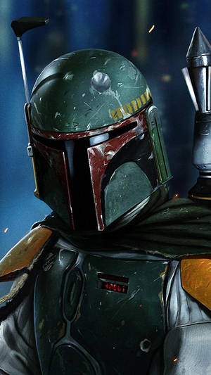 The Intimidating Mandalorian Bounty Hunter, Boba Fett Wallpaper