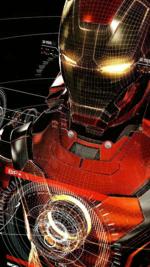 The Iron Man-themed Iphone X Wallpaper
