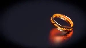 The Isildur's Bane Ring Wallpaper