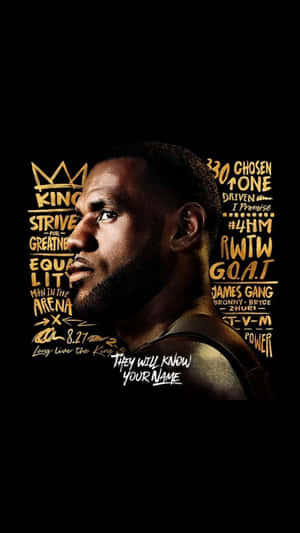 The King - Lebron James Wallpaper