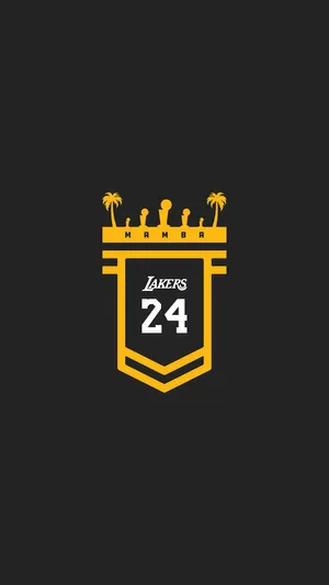 The Kobe Bryant 24 Logo Wallpaper