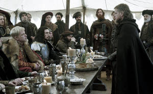 The Last Duel Dinner Scene Wallpaper