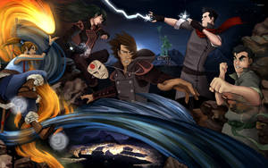 The Legend Of Korra Book 1 Art Wallpaper