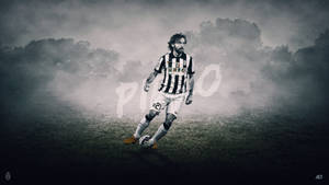 The Legendary Andrea Pirlo Posing On-field Wallpaper