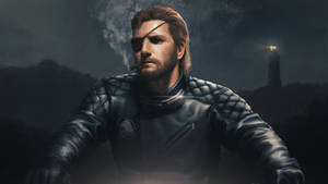 The Legendary Big Boss From ‘metal Gear Solid’ Wallpaper