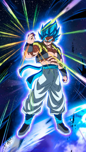 The Legendary Gogeta Blue Wallpaper