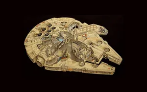 The Legendary Millenium Falcon Wallpaper