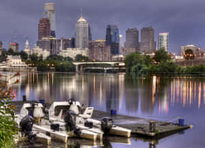 The Liberty Bell Center In Philadelphia, Pa Is A Historic Landmark Of American Freedom Wallpaper