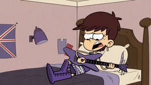 The Loud House Luna In Room Wallpaper