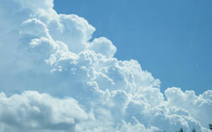 The Magical Beauty Of Heavenly Clouds Wallpaper