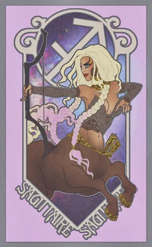 The Majestic Sagittarius Constellation In A Night Sky Wallpaper