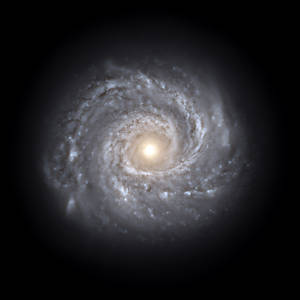 The Majestic Spiral Arms Of The Milky Way Wallpaper