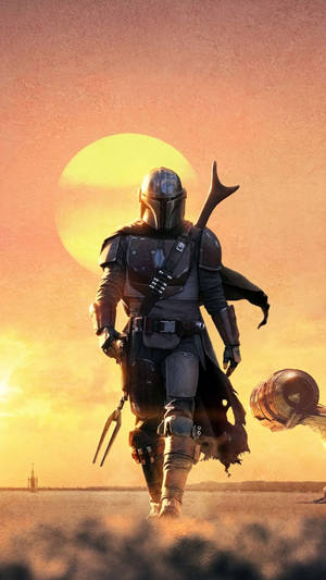 The Mandalorian Bounty Hunter Wallpaper