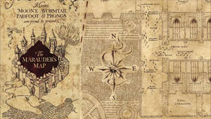 The Marauders Map Guide Wallpaper