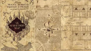 The Marauders Map Guide Wallpaper
