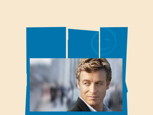 The Mentalist Lead Star Simon Baker Wallpaper