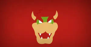 The Mighty Bowser Roars In The Dark Wallpaper
