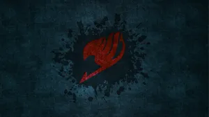 The Mighty Fairy Tail Logo From The World Of Anime! Wallpaper