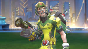 The Mischievous Junkrat Just Wants To Have Fun Wallpaper