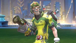 The Mischievous Junkrat Just Wants To Have Fun Wallpaper