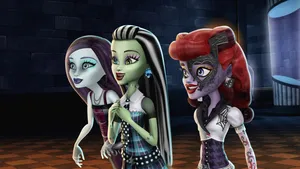 The Monster High Cast Of Characters Wallpaper