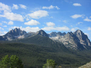 The Mountains Of Idaho Wallpaper