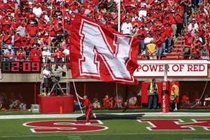 The Nebraska Cornhuskers Bring The Heat To Memorial Stadium Wallpaper