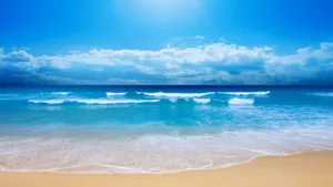 The Never-ending Beauty Of The Beach Wallpaper