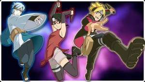 The New Team 7 Characters Wallpaper