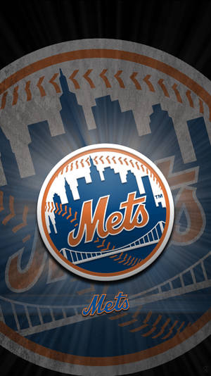 The New York Mets Celebrating Victory In Their Home Stadium Wallpaper