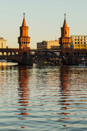 The Oberbaum Bridge Berlin Germany Wallpaper