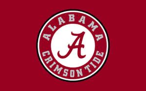 The Official Logo Of Alabama Crimson Tide Football Wallpaper