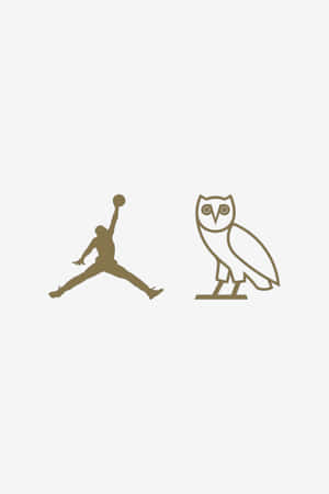 The Official Logo Of Canadian Rapper Drake's Record Label Ovo Wallpaper