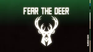 The Official Logo Of Milwaukee Bucks Wallpaper