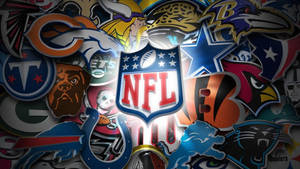 The Official Logos Of All 32 Nfl Teams Wallpaper